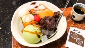和風老舗喫茶の『ときわだんご』