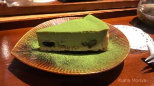 『和カフェTsumugi（ツムギ）』抹茶ケーキ
